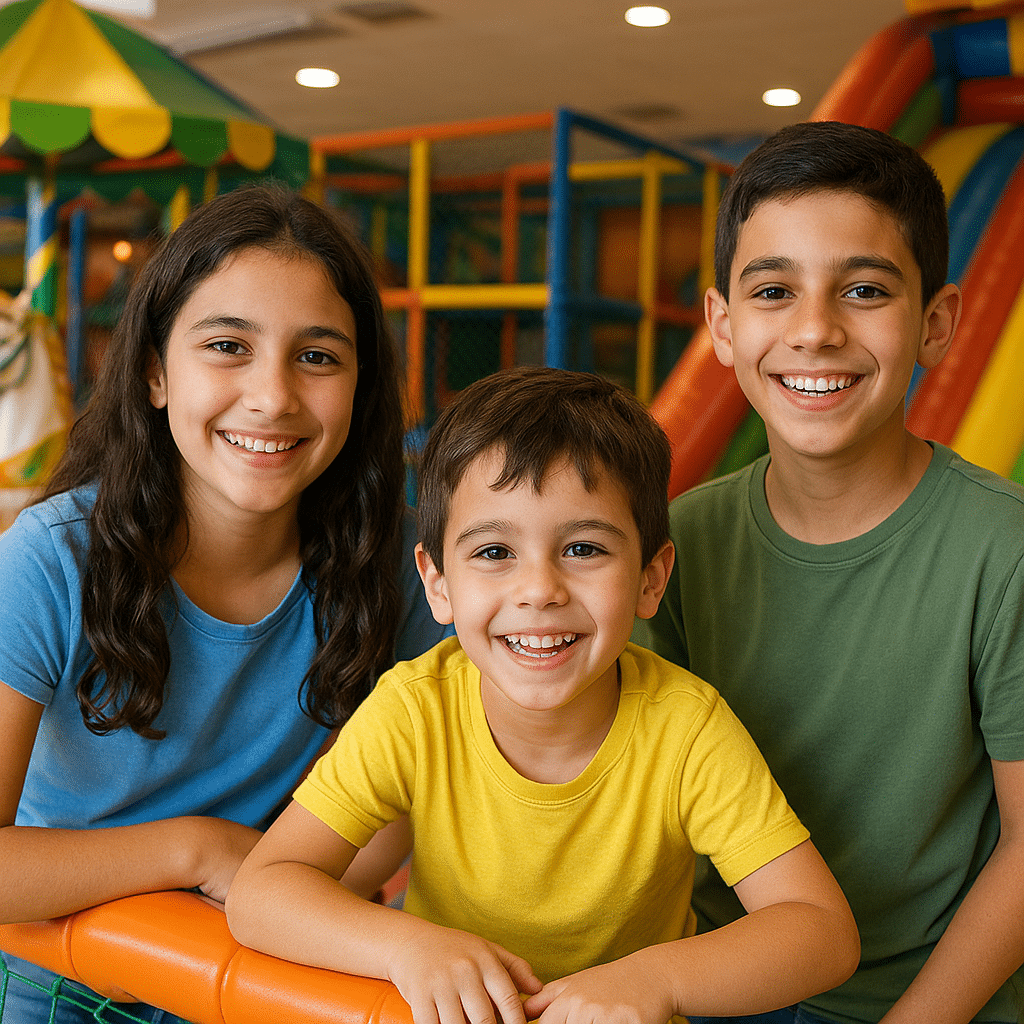 אטרקציות ממוזגות לילדים