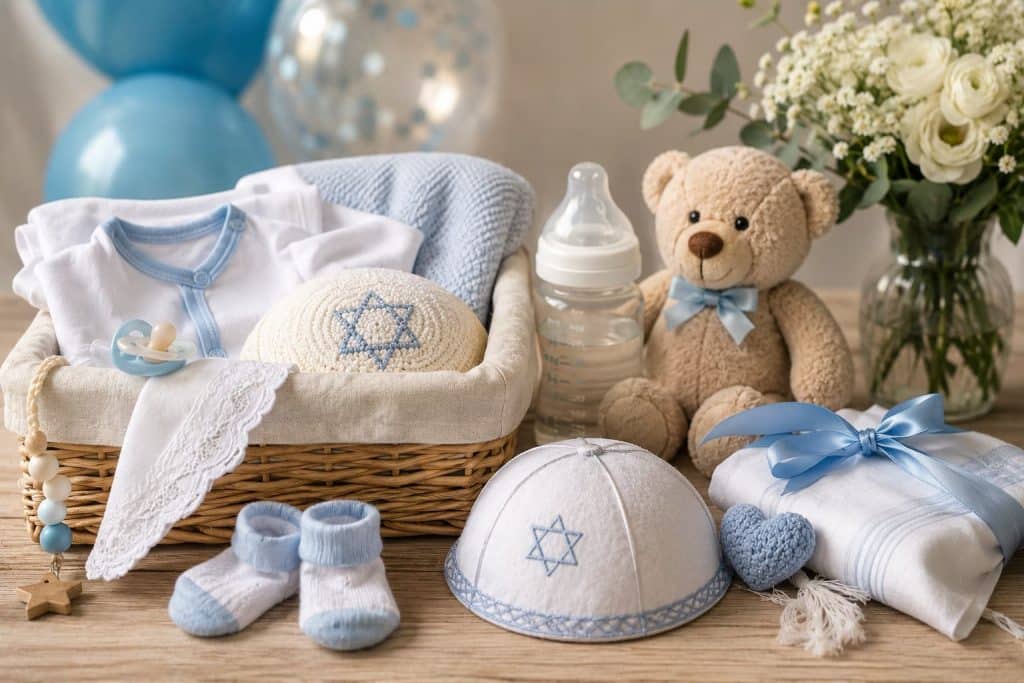מה צריך לברית? מדריך מסודר עם כל מה שחשוב להכין, מבחירת מוהל ומקום ועד אוכל, ציוד לתינוק, הזמנות, צילום וחלוקת תפקידים.