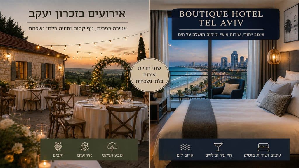 אירועים בזכרון יעקב