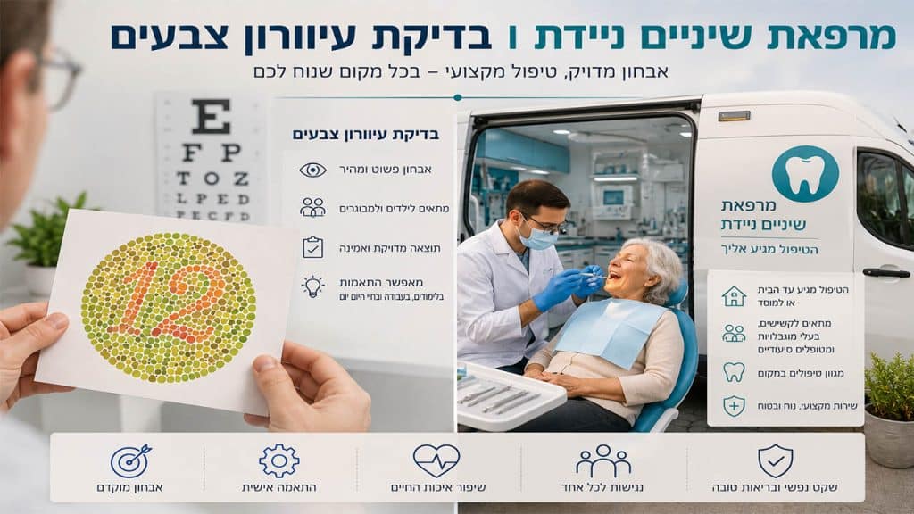 מרפאת שיניים ועיוורון צבעים