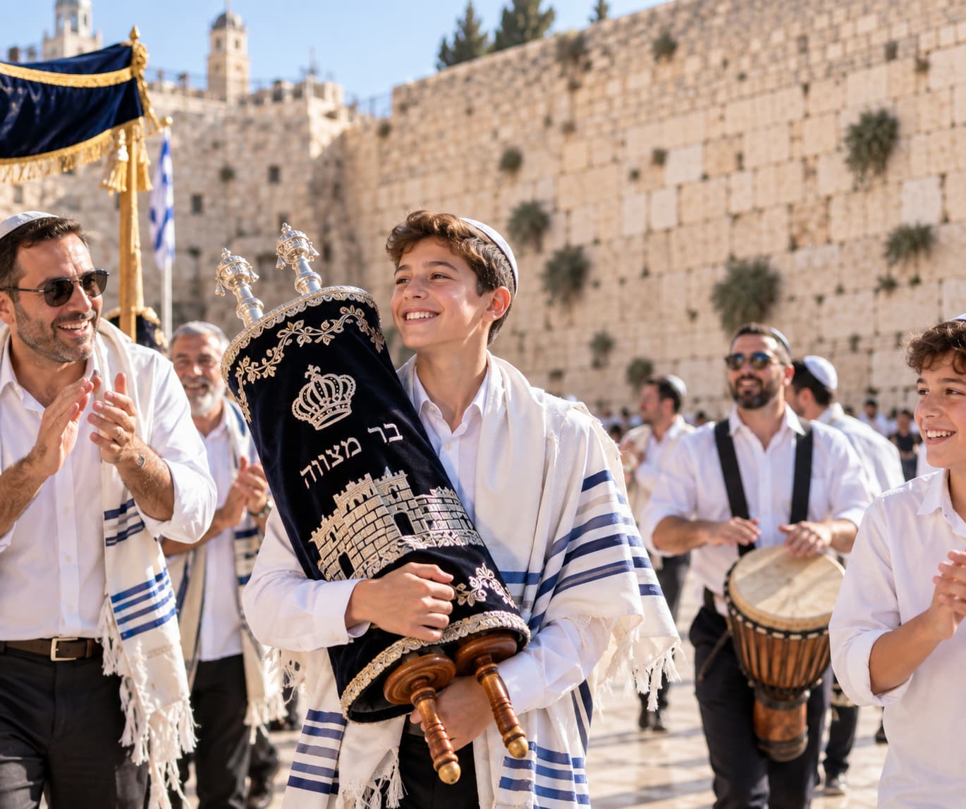 מחפשים רעיונות לבר מצווה בכותל? הכירו דרכים להפוך את היום למיוחד עם עלייה לתורה, תהלוכה חגיגית, צילומים בירושלים, ארוחה ופעילויות לכל המשפחה